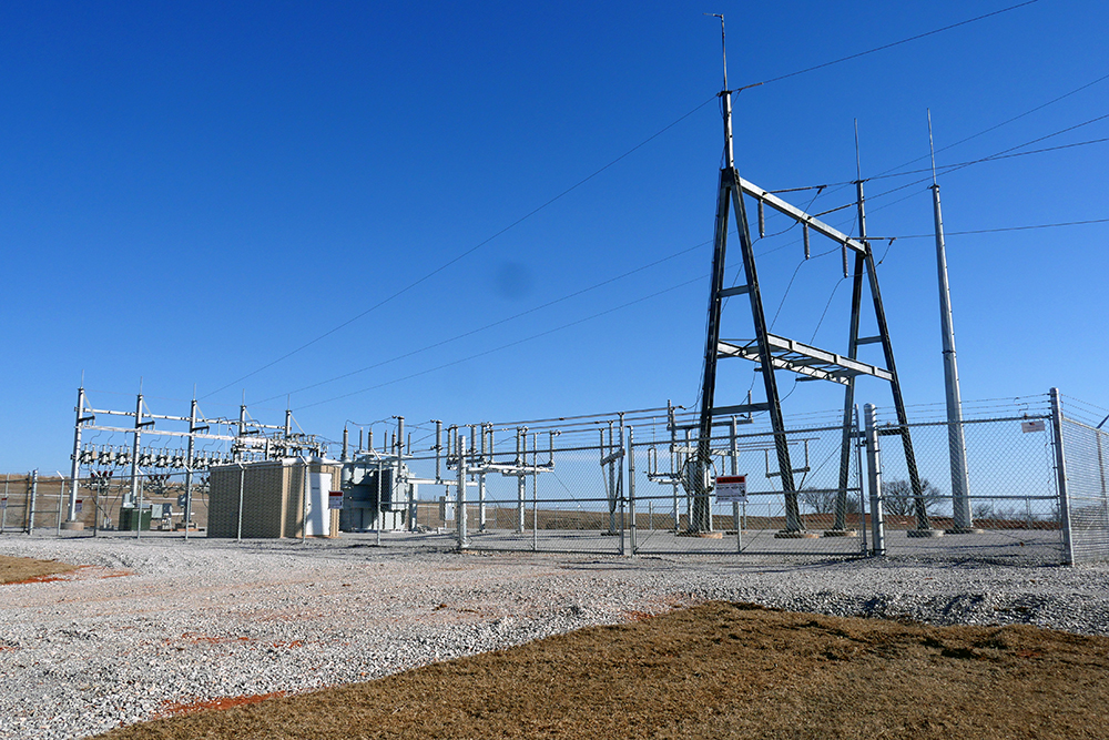 CEC® provided power substation design near Amber, Oklahoma