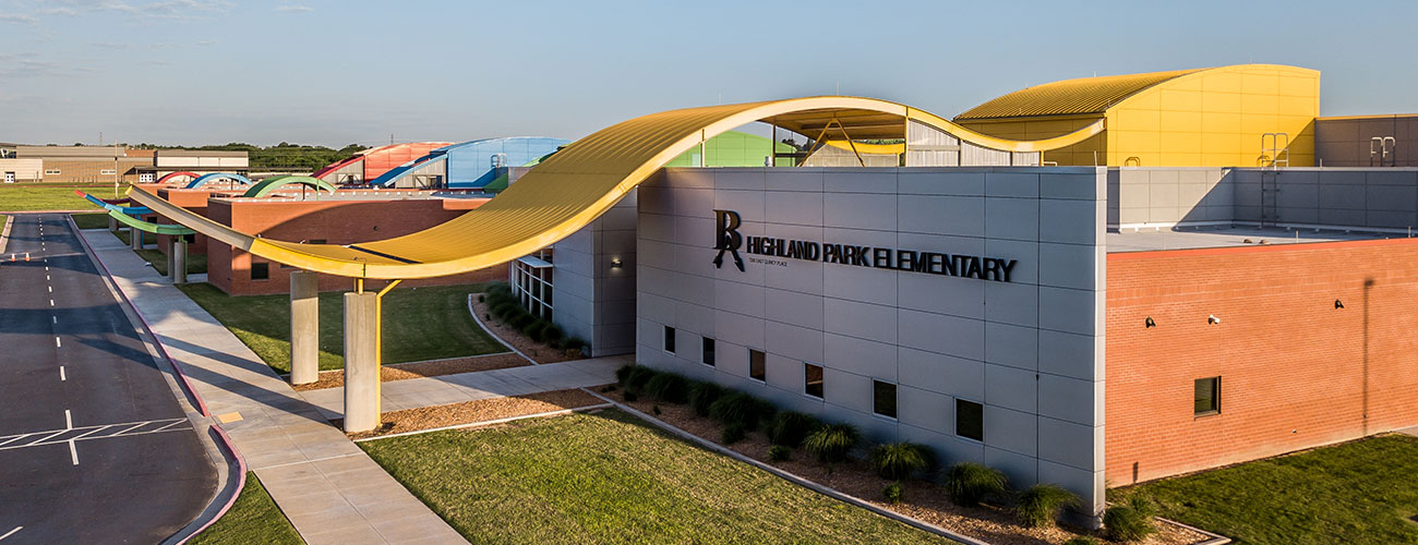CEC® provided land and site development for Highland Park Elementary in Broken Arrow, OK