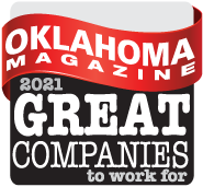 oklahoma magazine great companies to work for 2021 logo