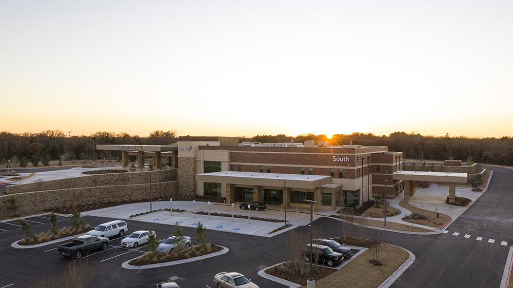 Civil engineering for Mercy I-35 Primary Care Center Edmond Oklahoma