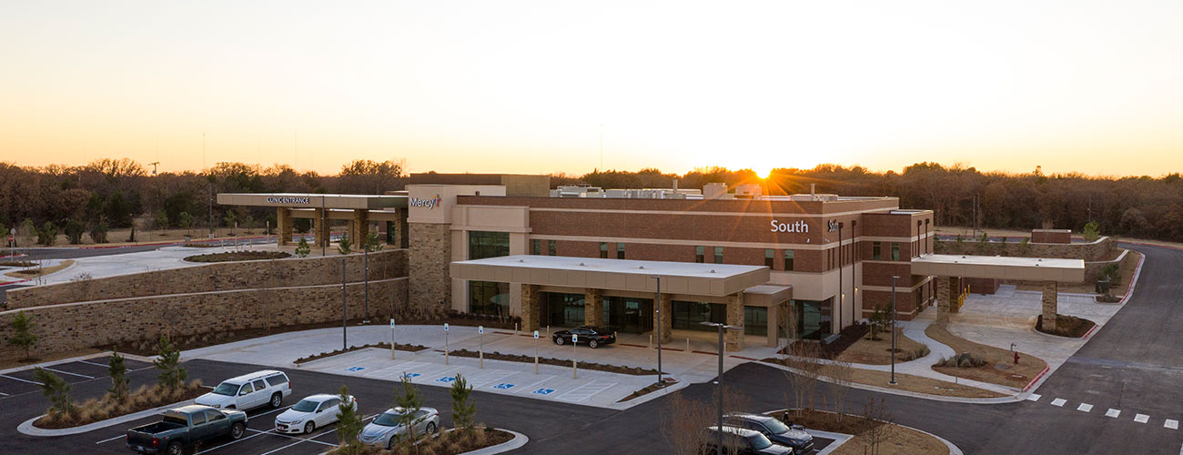 Civil engineering for Mercy I-35 Primary Care Center Edmond Oklahoma