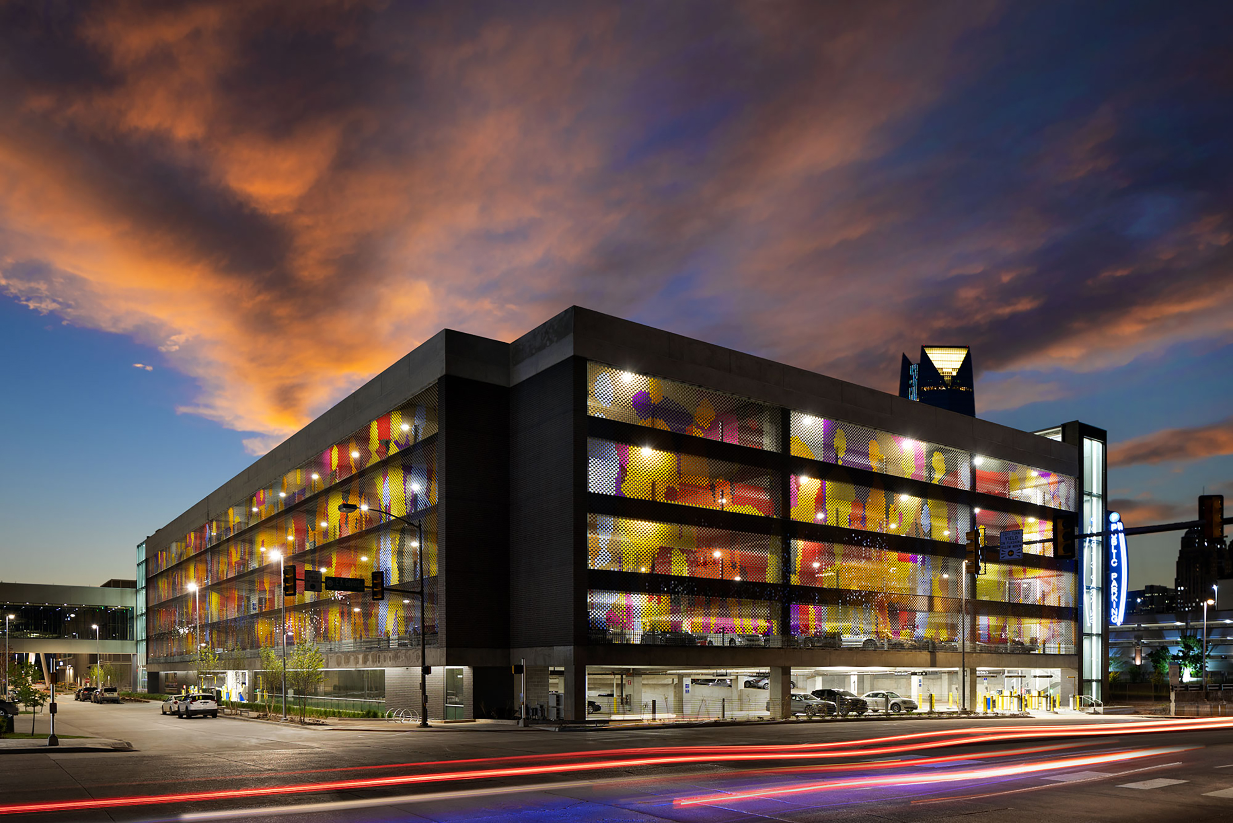 CEC® provided MEP engineering for the OKC Convention Center Parking Garage
