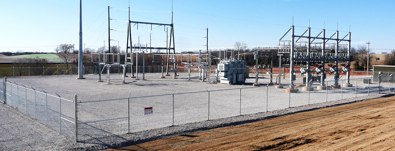 CEC® provided power substation design near Amber, Oklahoma