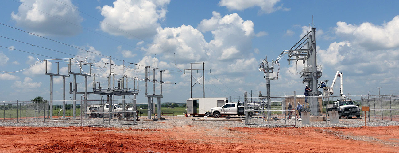 CEC® provided power substation engineering design on the loafman substation