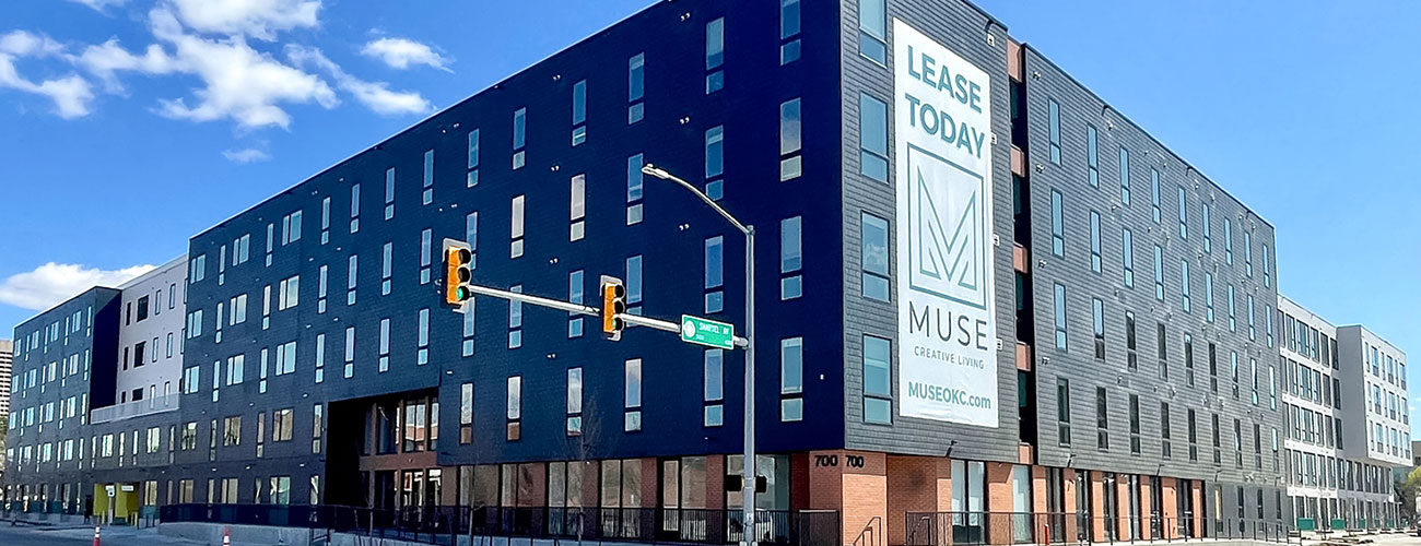 CEC® provided structural engineering for the 700 West Apartments and Garage in Downtown Oklahoma City.