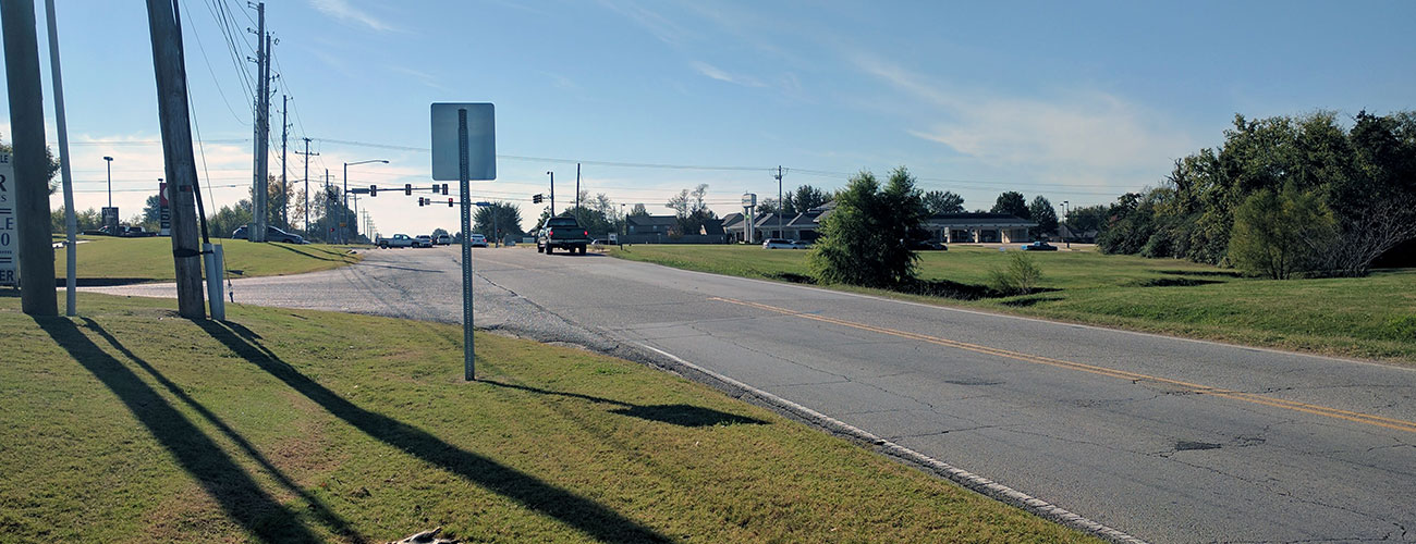 CEC® provided engineering services for a roadway widening in Broken Arrow, Oklahoma.