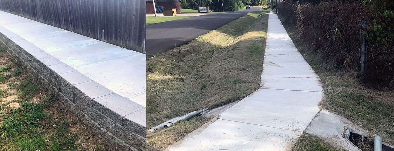 CEC® provided design plans for sidewalk and ramp improvements to meet ADA requirements and improve safety for 22 schools in the Tulsa area.