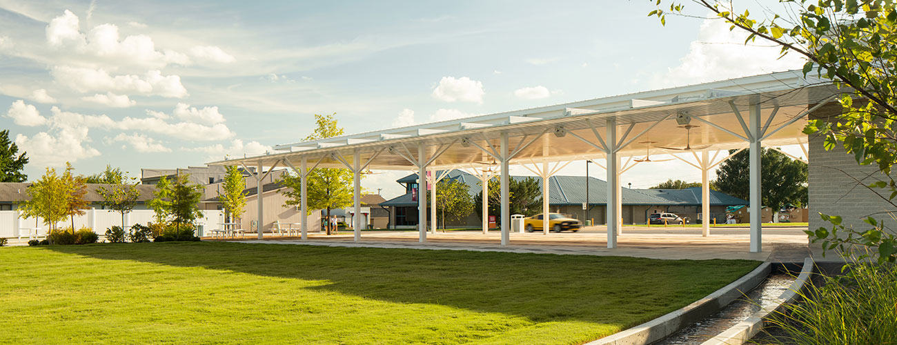 CEC® provided civil, structural, and MEP engineering design services for Redbud Festival Park in Owasso, Oklahoma.