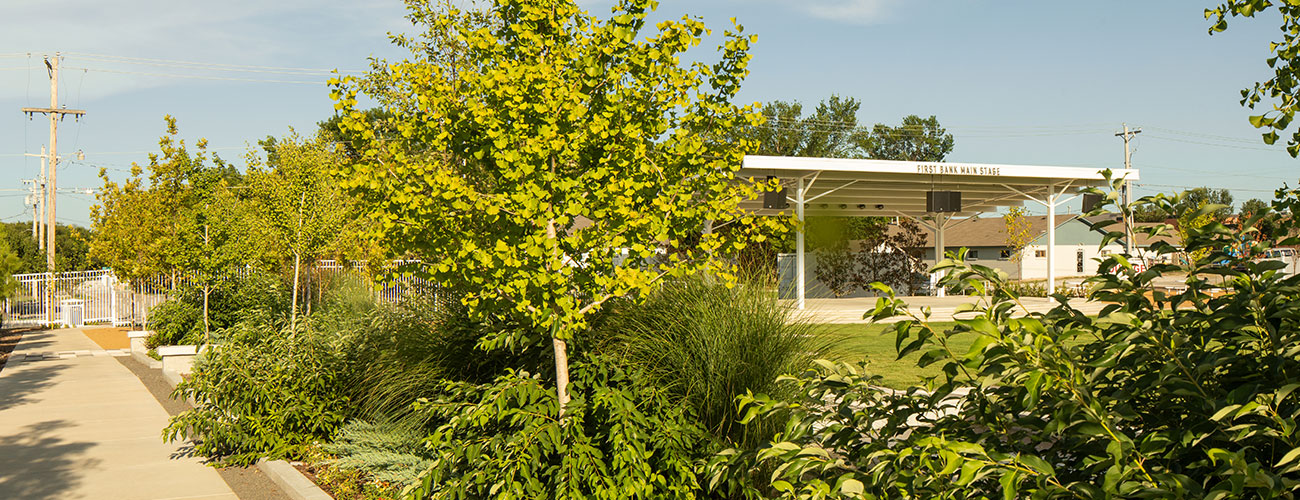 CEC® provided civil, structural, and MEP engineering design services for Redbud Festival Park in Owasso, Oklahoma.