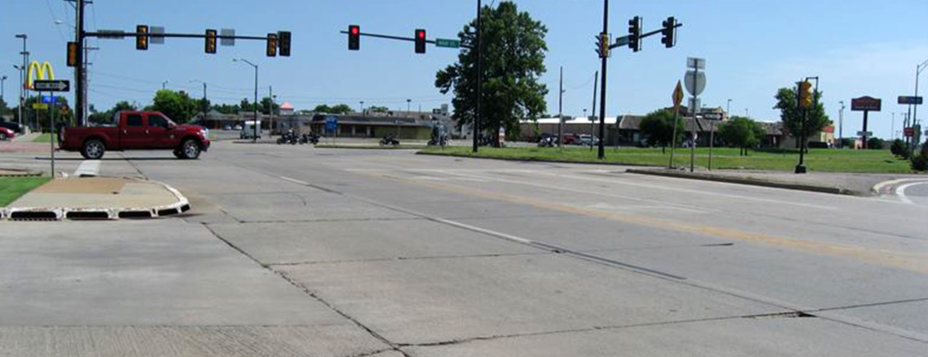 CEC® combined the services of our survey, municipal, transportation, and structures teams for the redesign of an exit/entrance ramp on I-40 for the City of Weatherford.