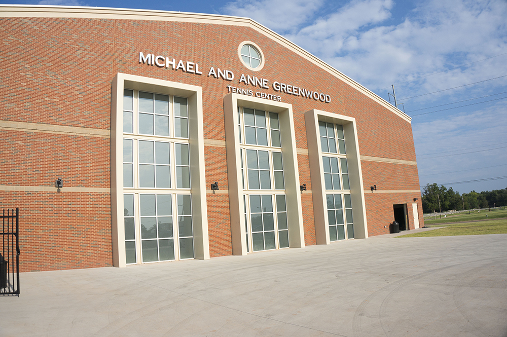 Civil engineering for OSU Michael and Anne Greenwood tennis courts provided by CEC