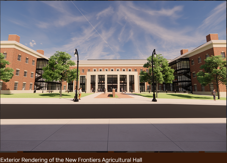 Civil engineering for OSU New Frontiers Agricultural Hall