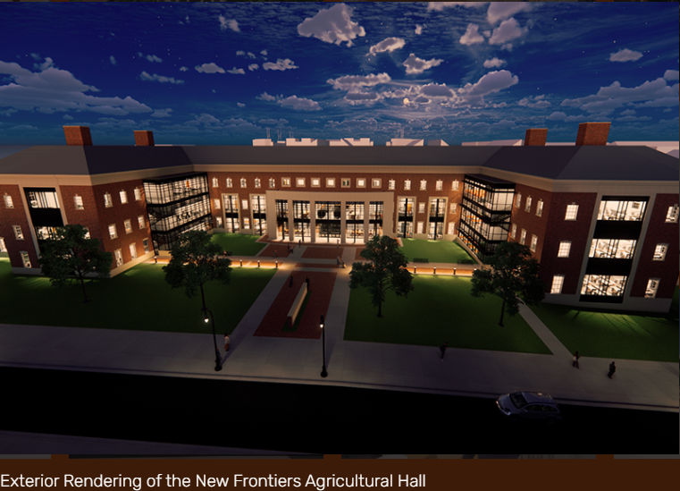 Civil engineering for OSU New Frontiers Agricultural Hall