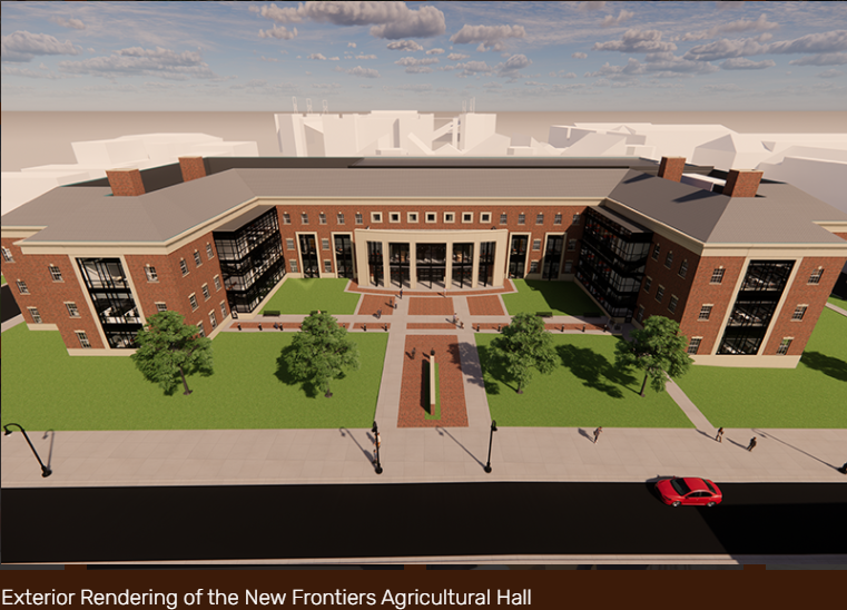Civil engineering for OSU New Frontiers Agricultural Hall