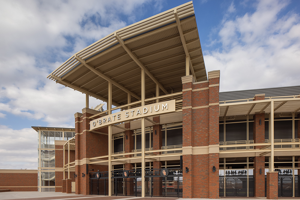 Civil engineering provided by CEC for the OSU O'Brate Baseball Stadium